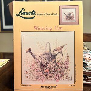 Lanarte Stoney Creek Watering Can Cross Stitch Pattern LL002-33790